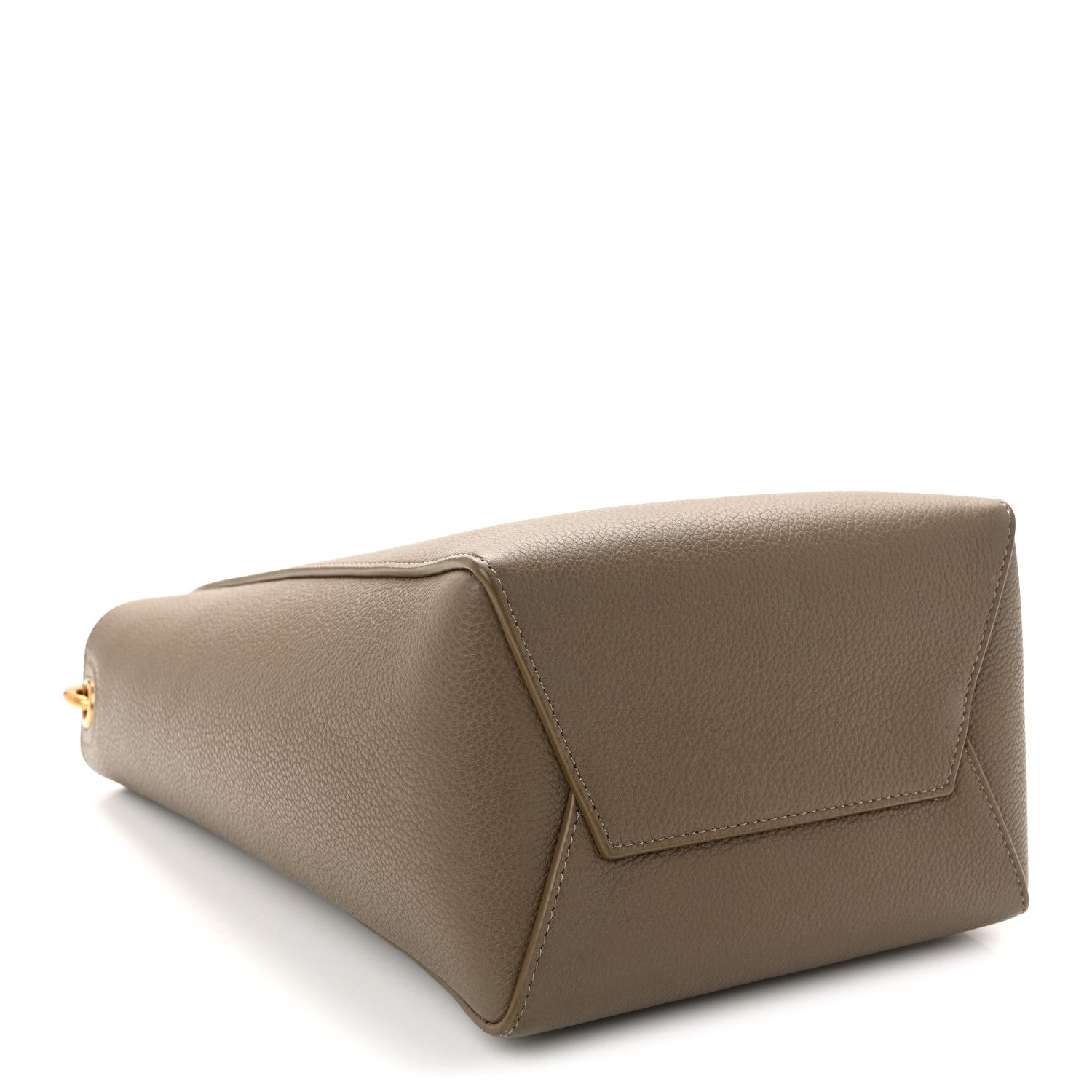 Celine Soft Grained Calfskin Small Sangle Bucket Bag Taupe 4 of 10