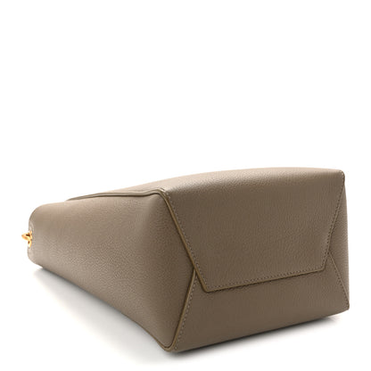 Celine Soft Grained Calfskin Small Sangle Bucket Bag Taupe 4 of 10