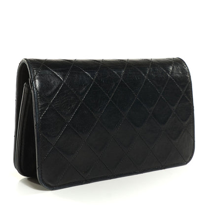 Chanel Lambskin Quilted Small Evening Flap Black 3 of 8