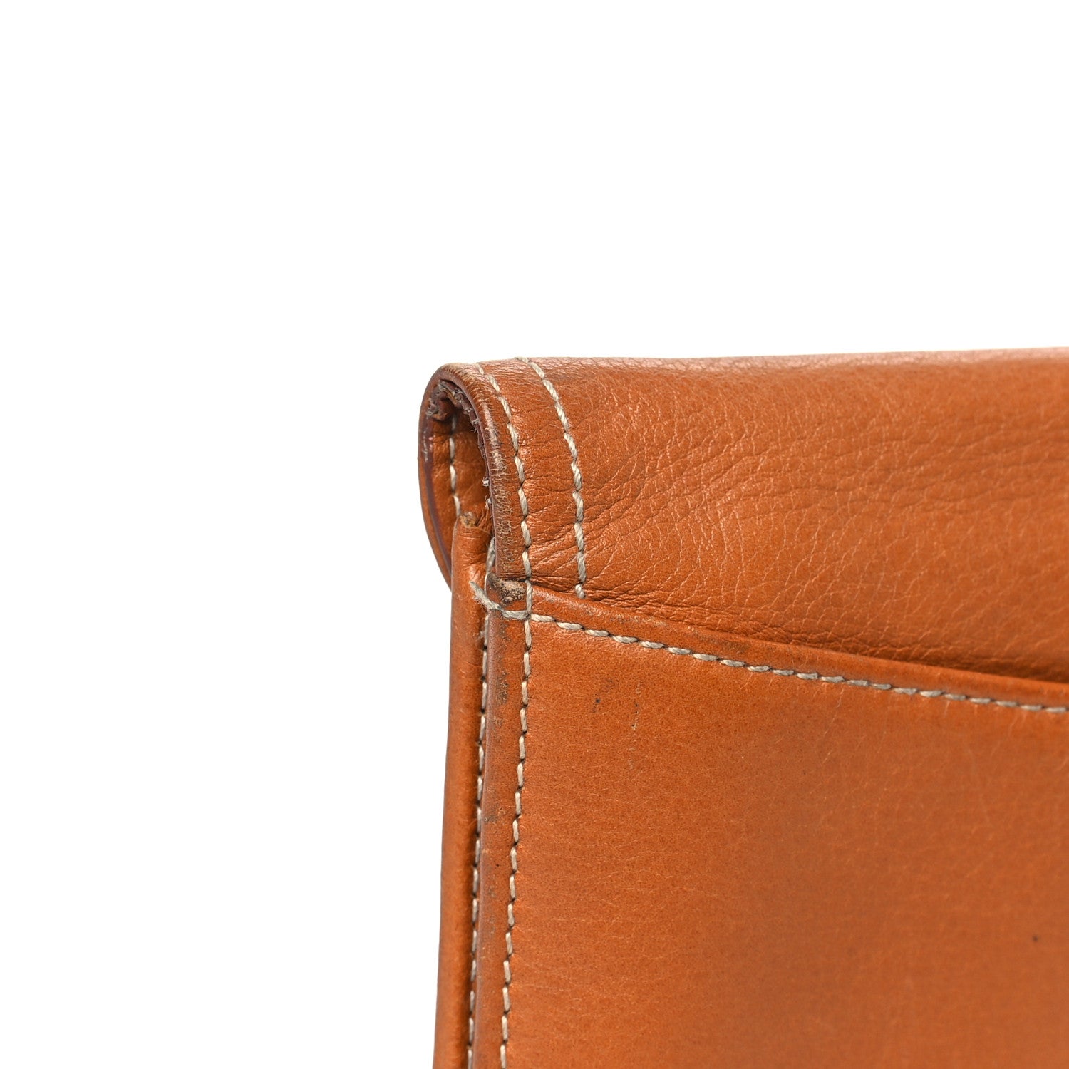 Christian Dior Calfskin Saddle Wallet Brown 14 of 15