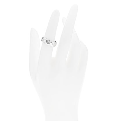 Chanel 18K White Gold Small Coco Crush Ring 52 6 2 of 6