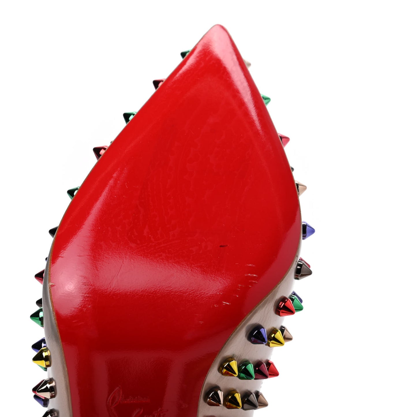 Specchio Follies Spikes 100 Pumps 38.5 Beige Multicolor
