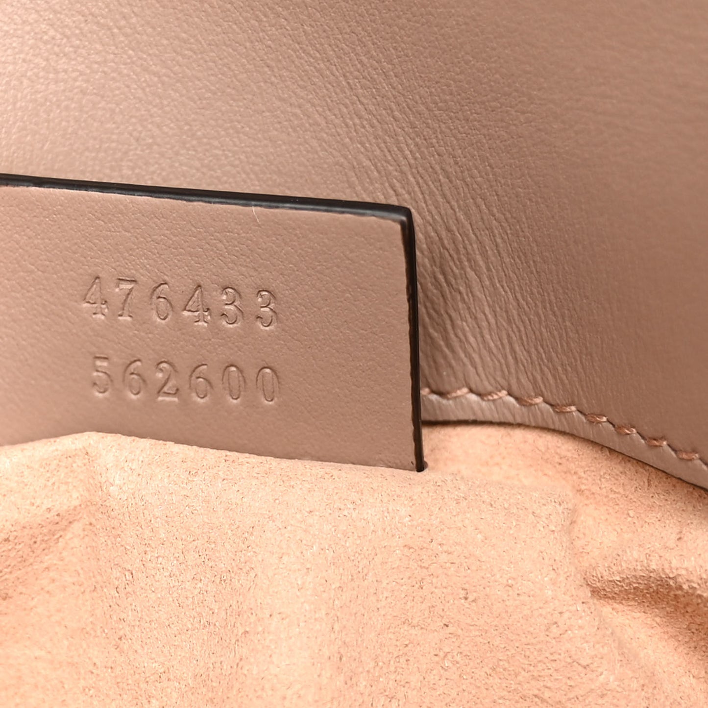 Calfskin Matelasse Super Mini GG Marmont Shoulder Bag Porcelain Rose