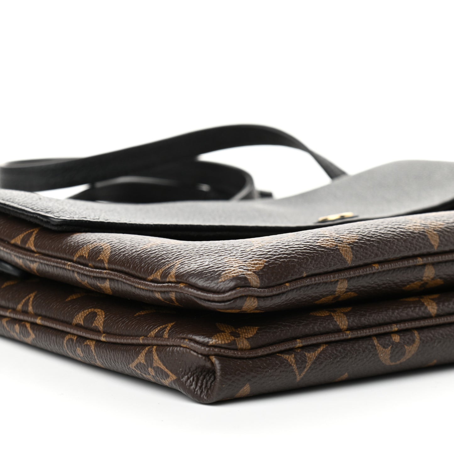 Monogram Twice Pochette Black
