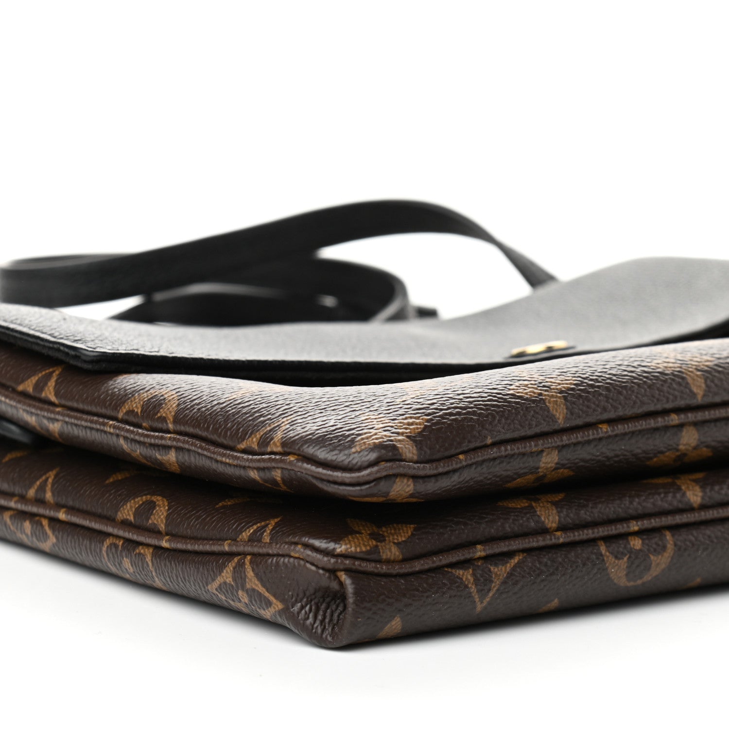 Louis Vuitton Monogram Twice Pochette Black 9 of 10