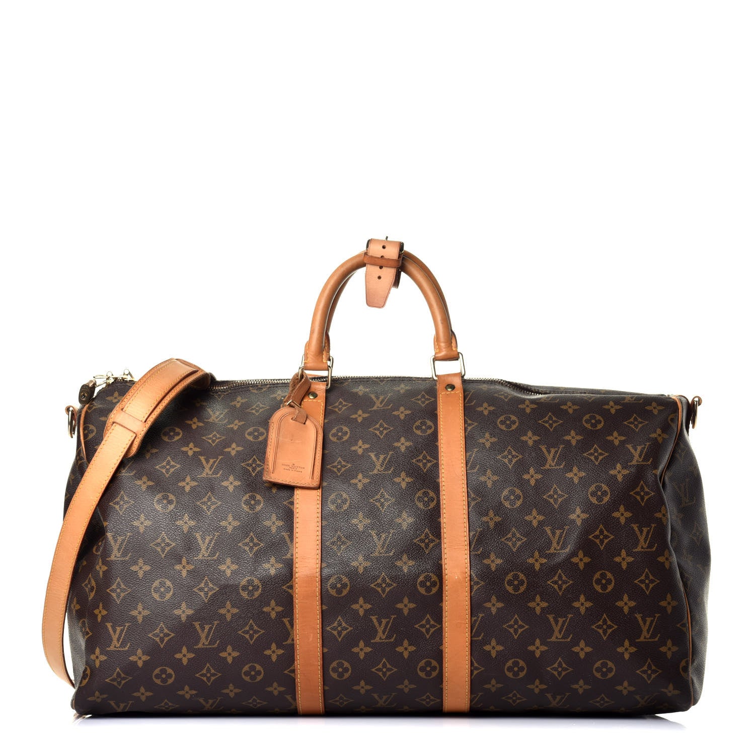Louis Vuitton Monogram Keepall Bandouliere 55 1 of 10