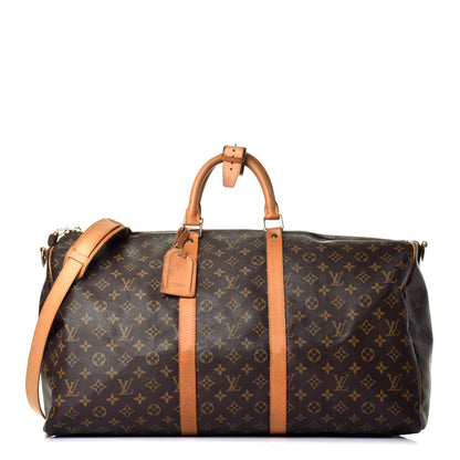 Louis Vuitton Monogram Keepall Bandouliere 55 1 of 10