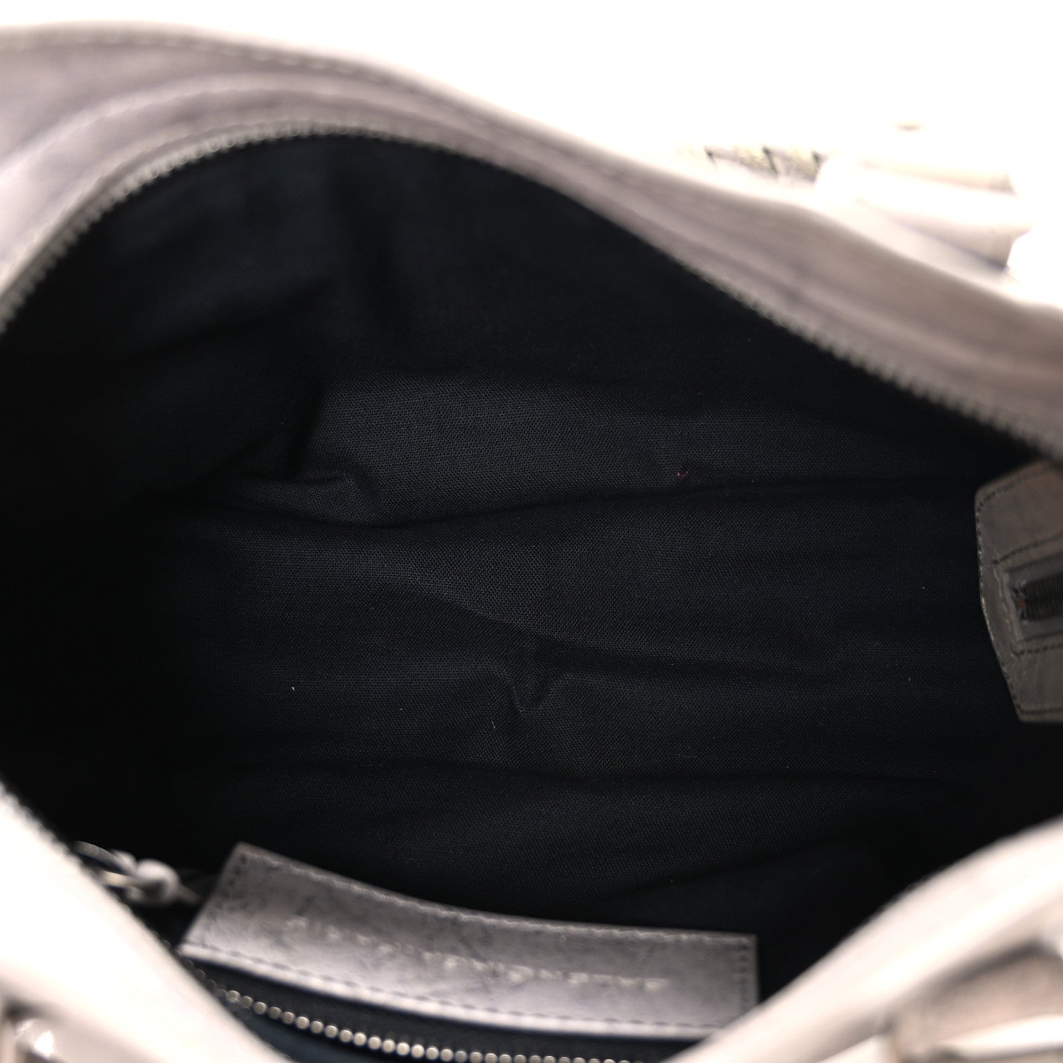 Balenciaga Agneau Marble Hardware Mini City Grey 5 of 11