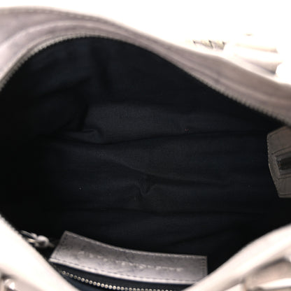 Balenciaga Agneau Marble Hardware Mini City Grey 5 of 11