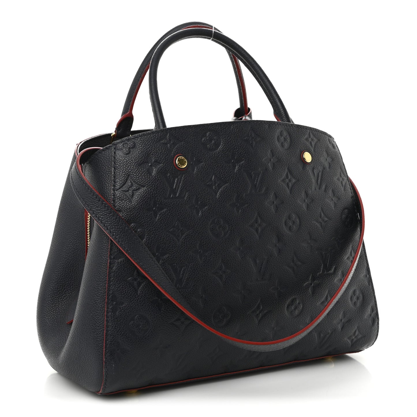 Empreinte Montaigne MM Marine Rouge