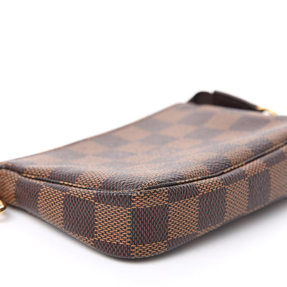 Louis Vuitton Damier Ebene Mini Pochette Accessories 7 of 10