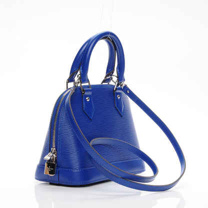 Louis Vuitton Epi Alma BB Blueberry 3 of 6