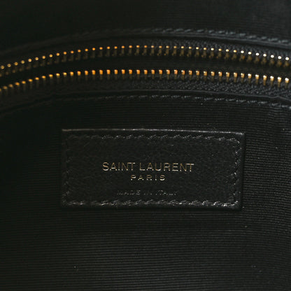 Saint Laurent Suede Matelasse Monogram Medium Niki Shopper Tote New Barley 6 of 9