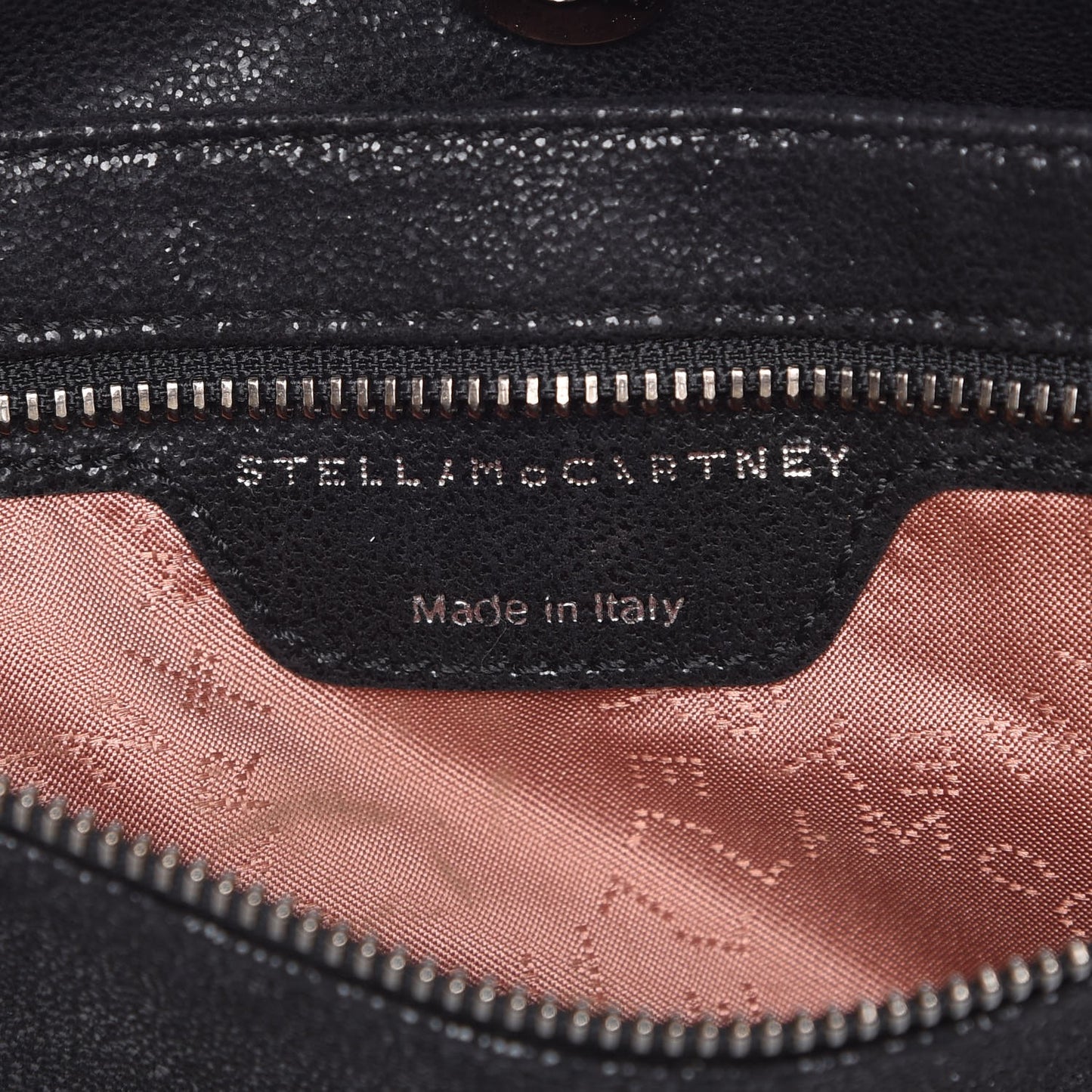 Shaggy Deer Falabella Fold Over Clutch Black