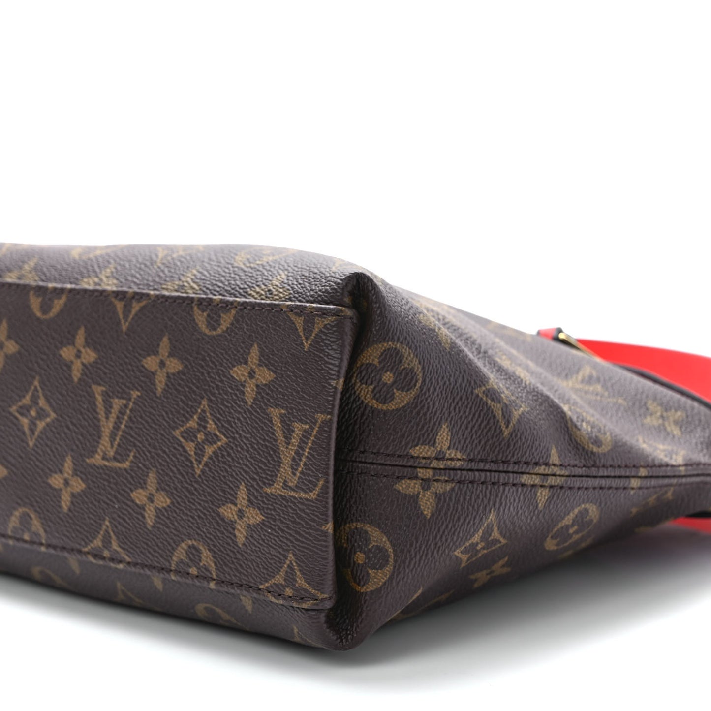 Monogram Tuileries Besace Caramel Rouge