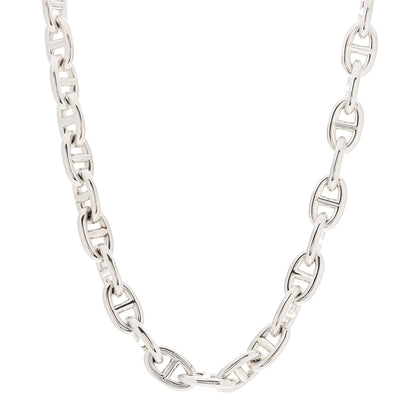 Hermes Sterling Silver MM Chaine D'Ancre Necklace 1 of 5