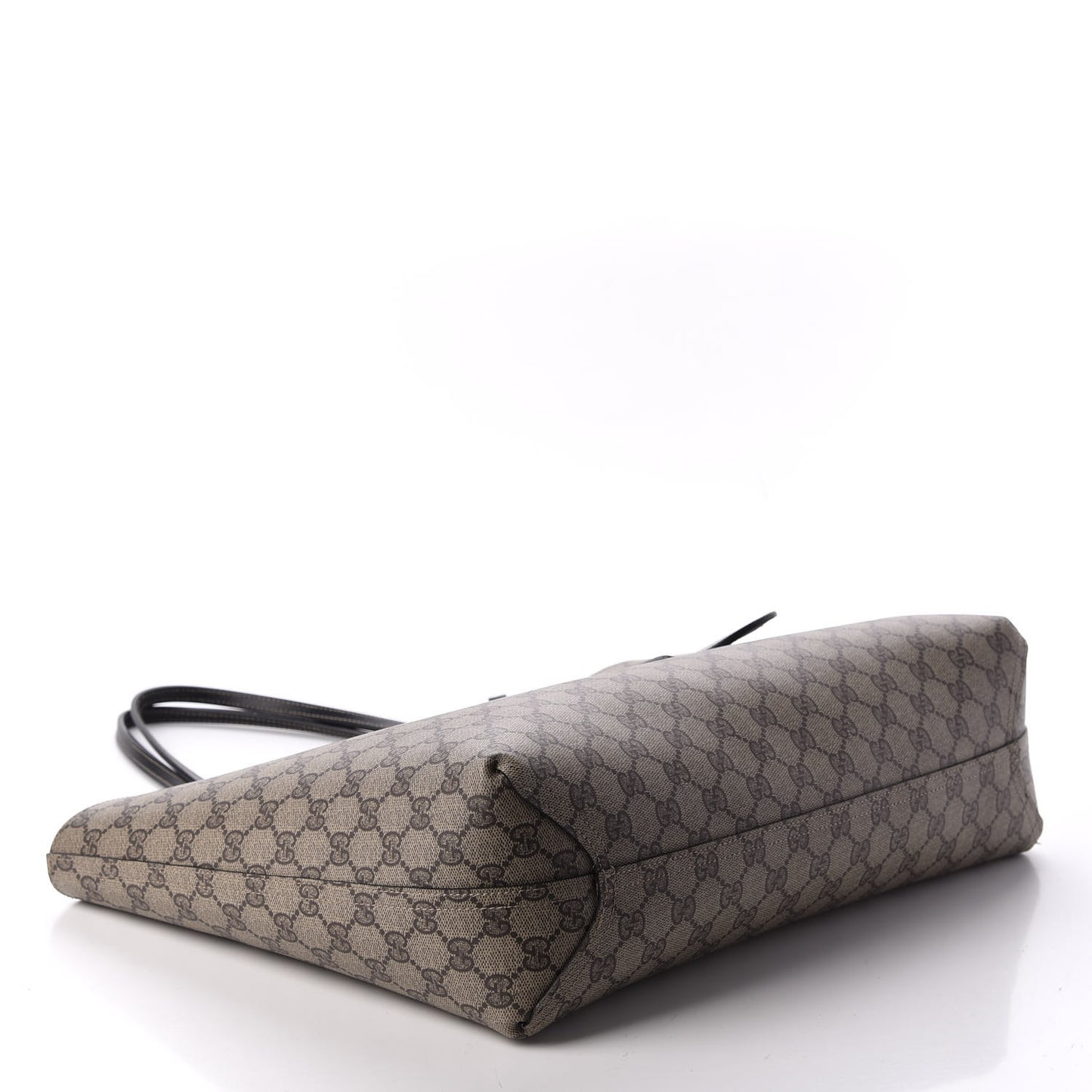 Calfskin GG Supreme Monogram Medium Reversible Tote Black