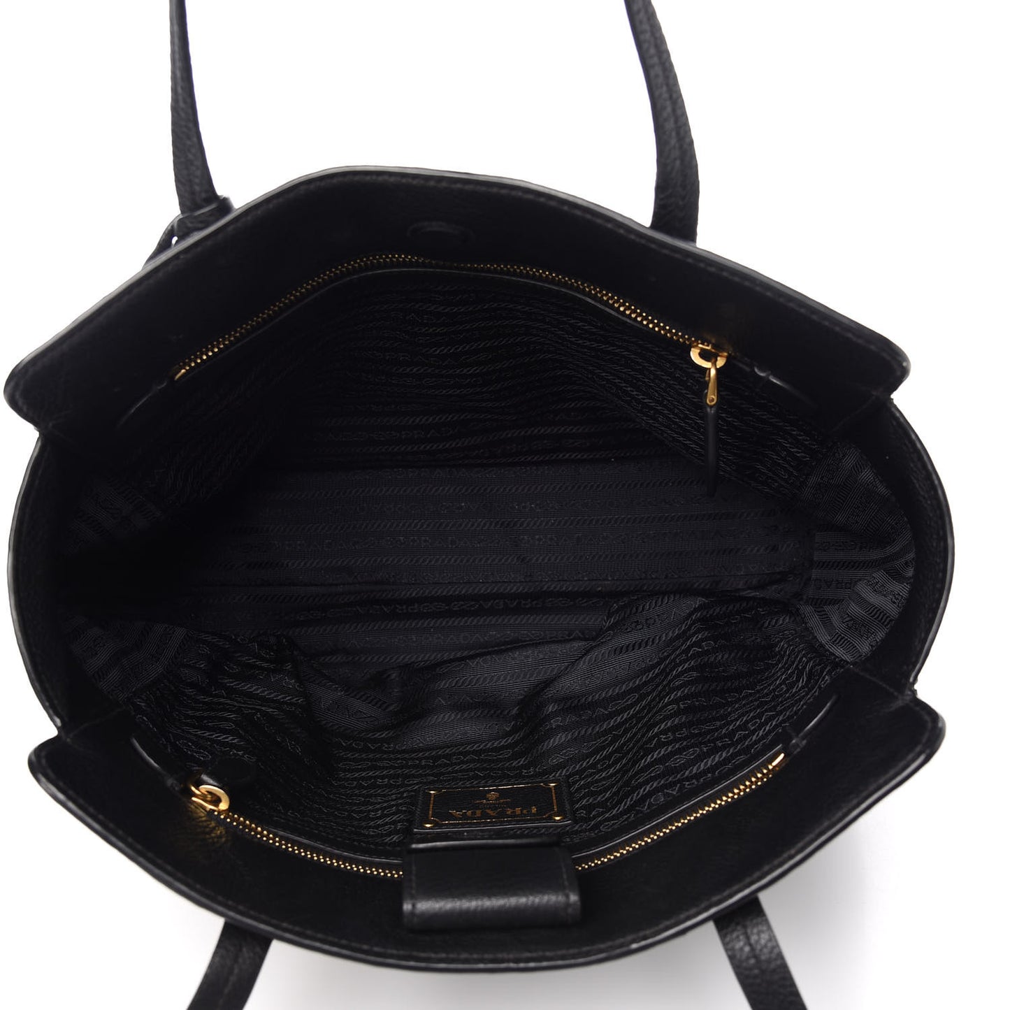 Vitello Phenix Tote Black