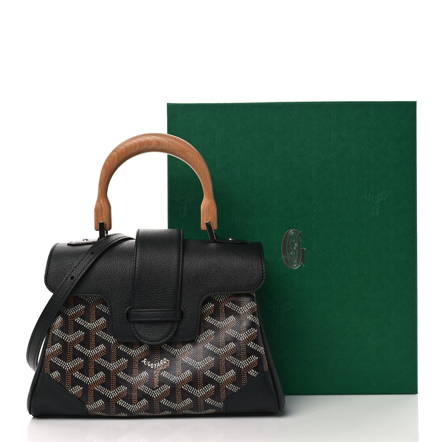 Goyard Goyardine Mini Saigon Black 9 of 9