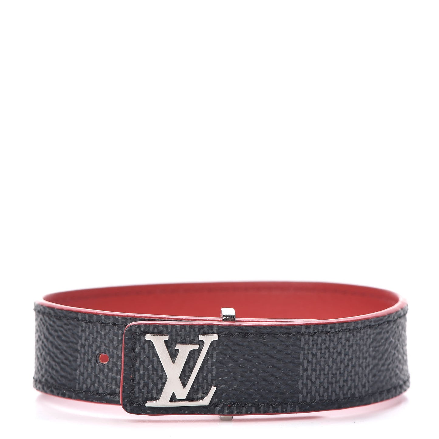 Damier Graphite LV Slim Bracelet 21