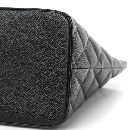 Chanel Caviar Quilted Medallion Tote Black 9 of 10