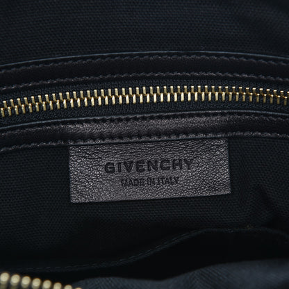 Givenchy Lambskin Magnolia and Moth Print Medium Pandora Black 6 of 7