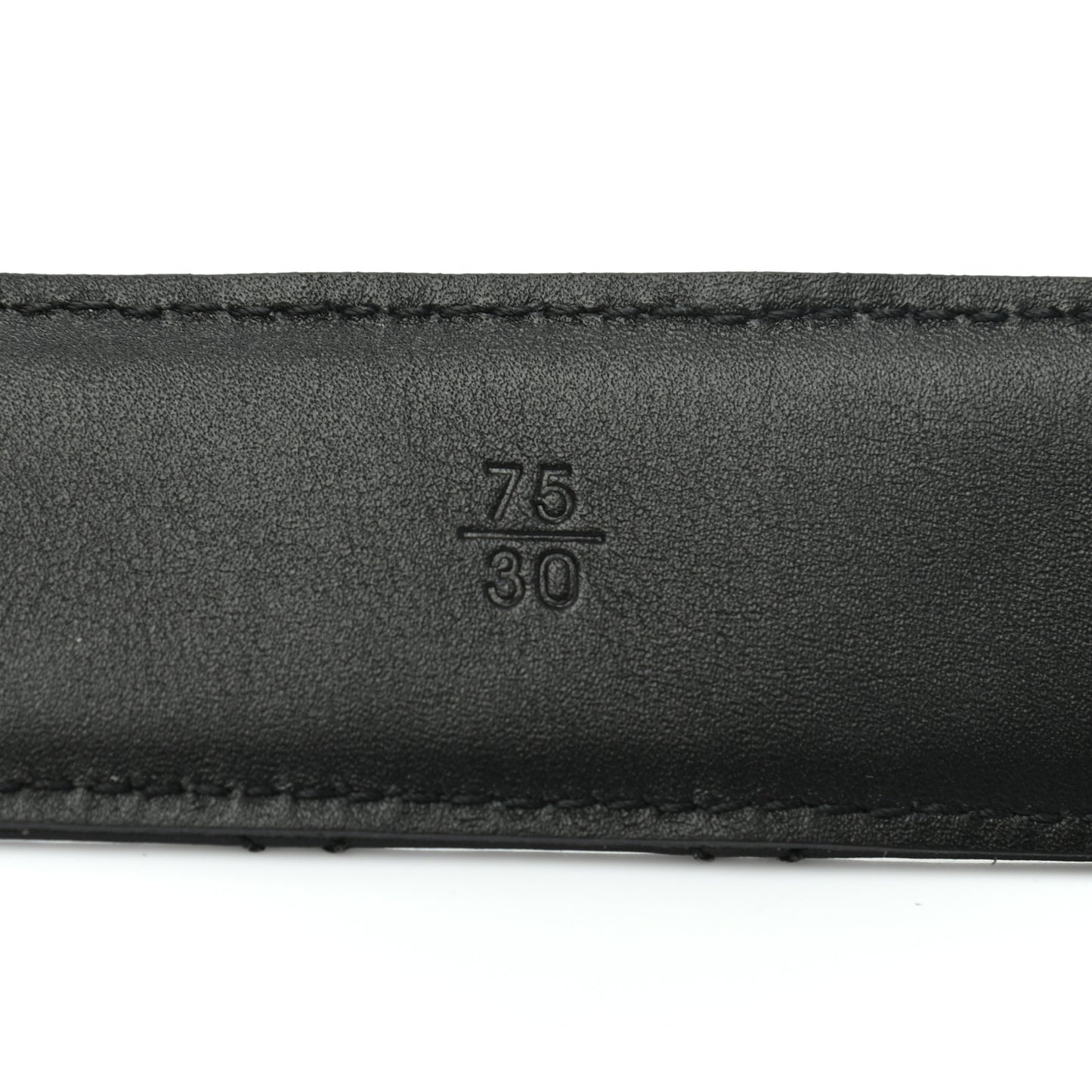 Lambskin Quilted CC Chain Belt 75 30 Black