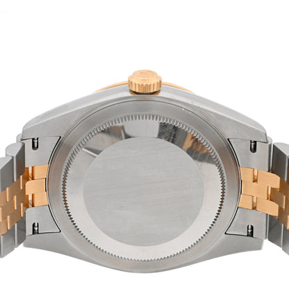 Rolex 18K Yellow Gold Stainless Steel 42mm Oyster Perpetual Sky-Dweller Watch Bright Black 326933 4 of 5