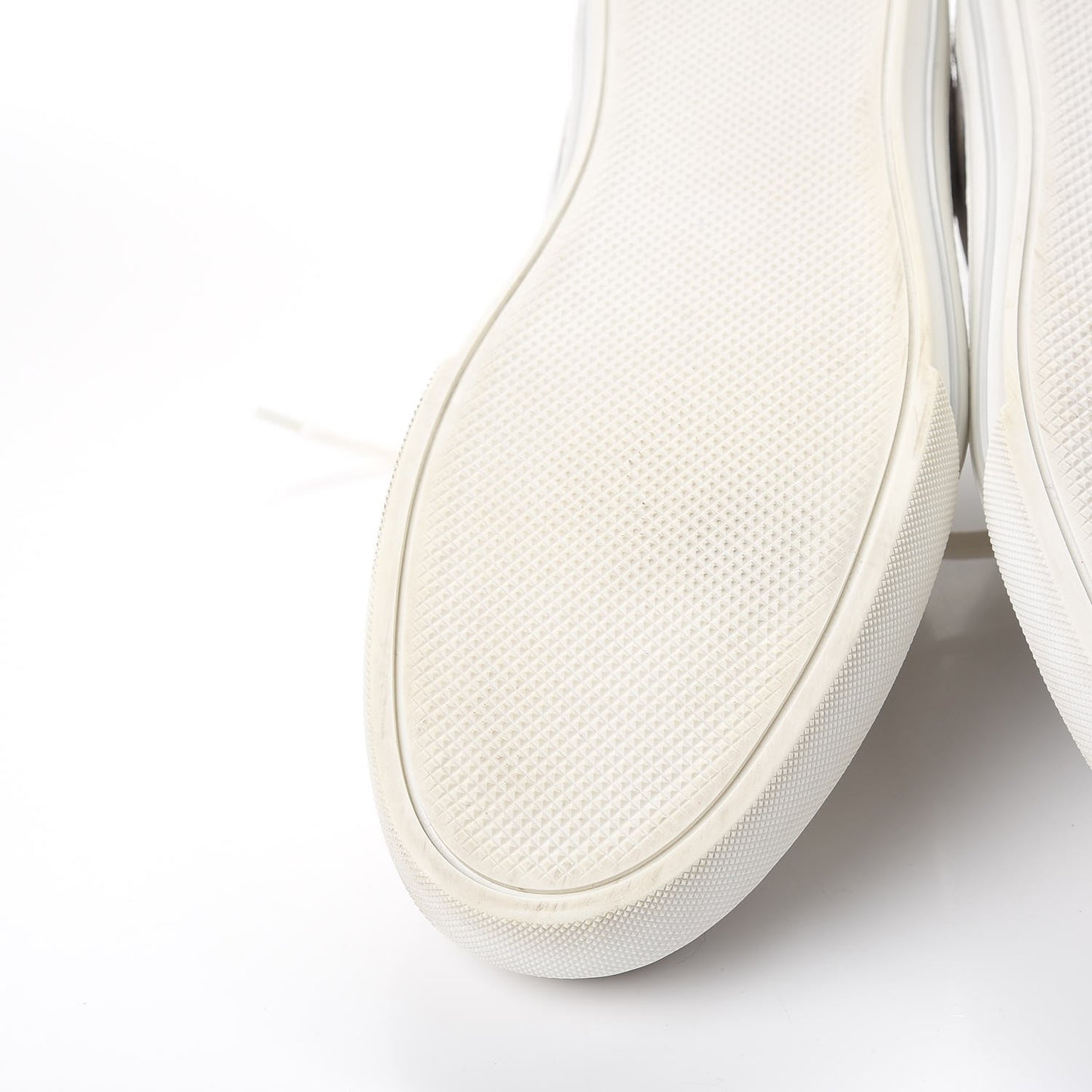 Mens Suede Calfskin Dream On Low Top Sneakers 11 White