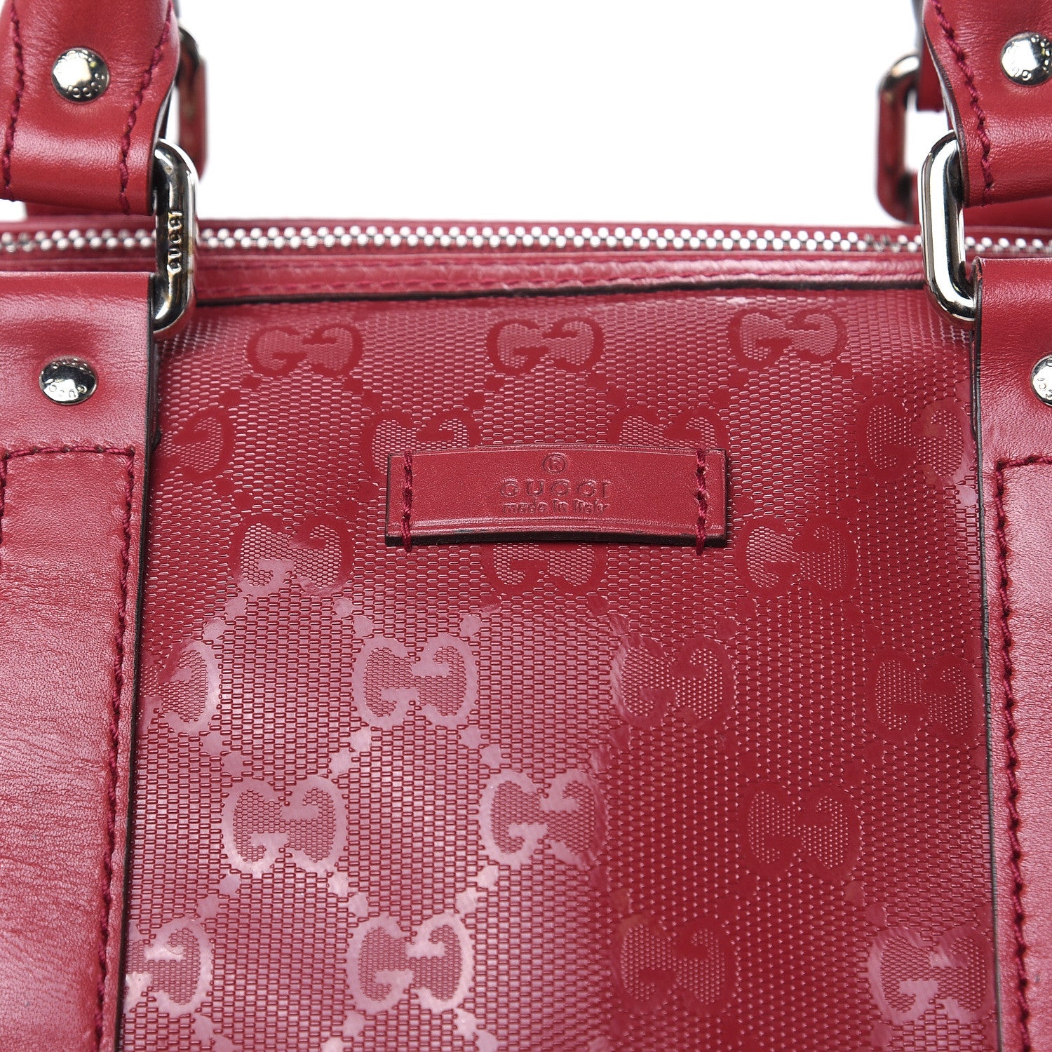 Gucci Imprime Monogram Medium Joy Boston Rose Blush 13 of 14