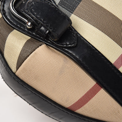 Burberry Supernova Check Large Larkin Hobo Black 11 of 20