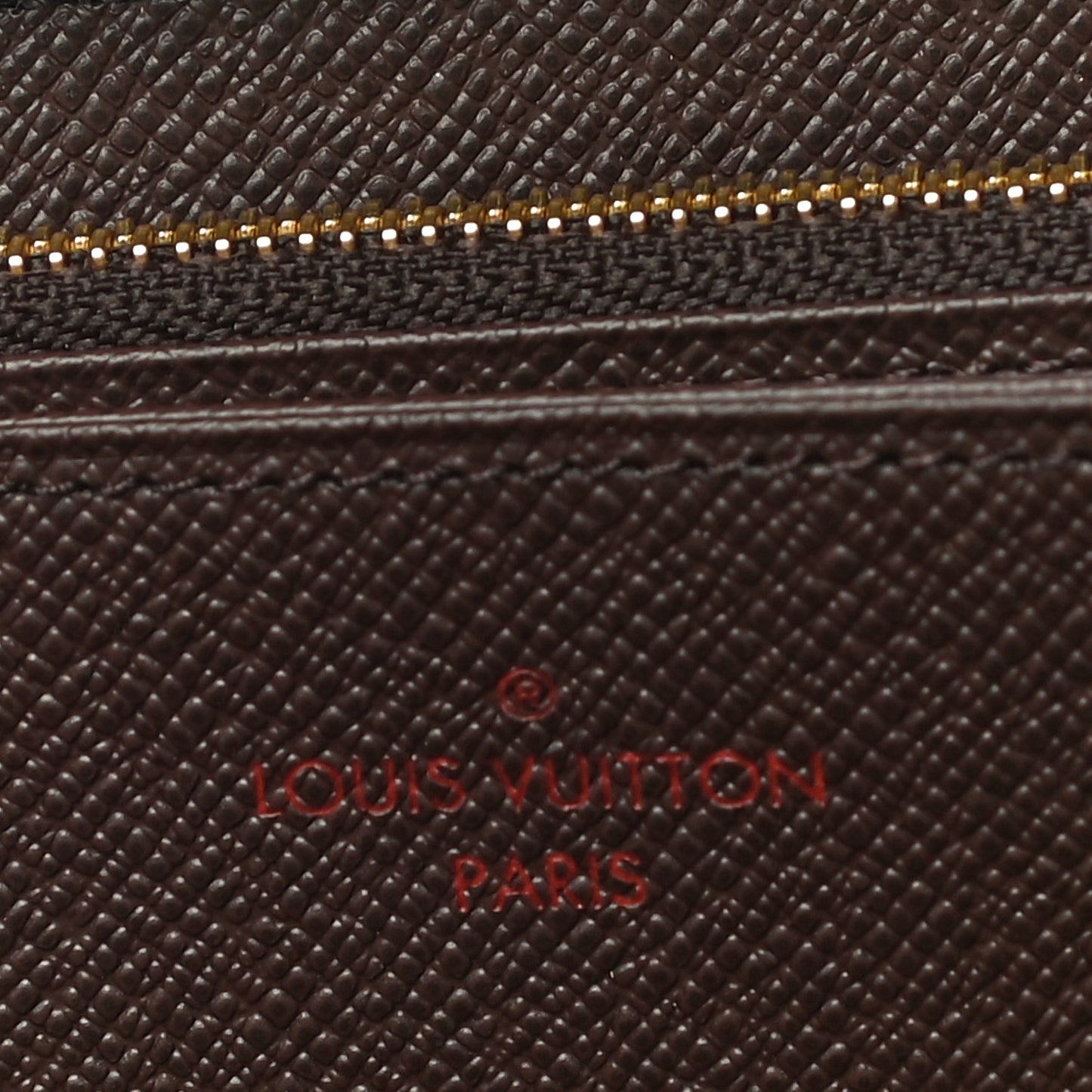 Damier Ebene Zippy Wallet