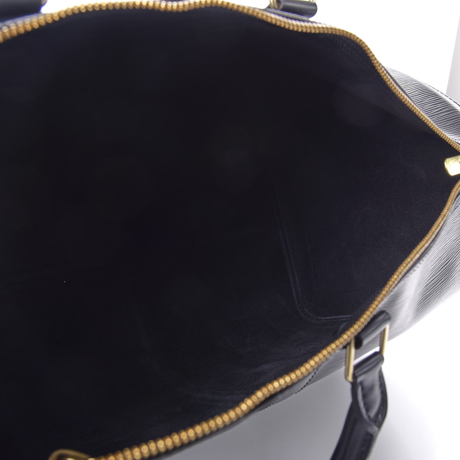 Louis Vuitton Epi Keepall 50 Black 5 of 10