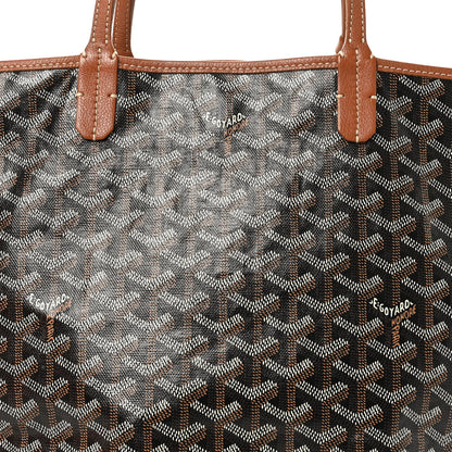 Goyard Goyardine Saint Louis PM Black Gold 9 of 13