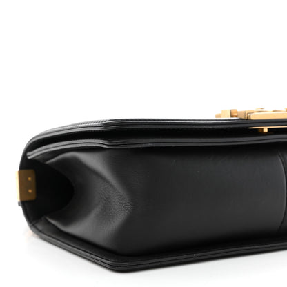 Chanel Calfskin Quilted Medium Boy Flap Black 9 of 11