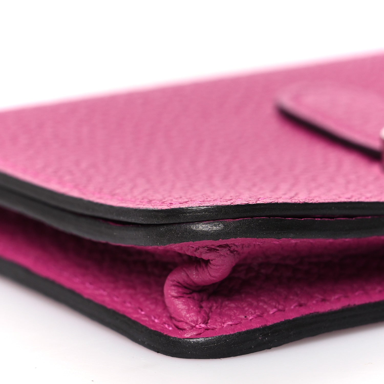 Hermes Togo Dogon Card Case Rose Pourpre 8 of 10