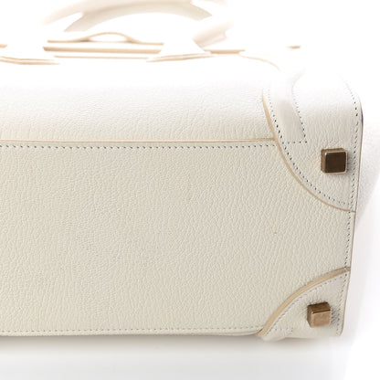 Celine Goatskin Micro Luggage White 22 of 22