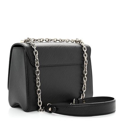 Louis Vuitton Epi Twist Shoulder Bag MM Black 3 of 9
