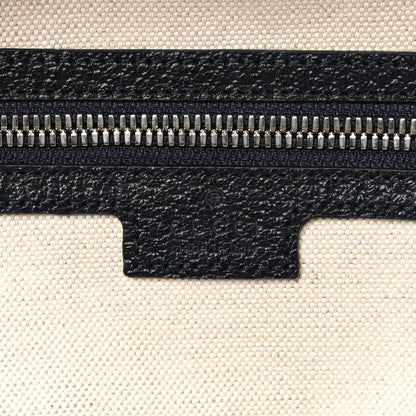 Gucci GG Supreme Monogram Textured Dollar Calfskin Web Small Ophidia Day Backpack Beige Blue Black 6 of 10