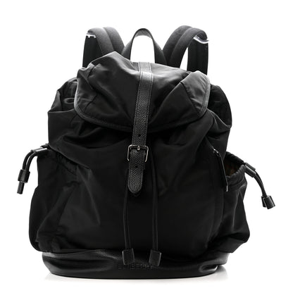 Burberry Nylon Grained Calfskin Watson Diaper Bag Black 1 of 14