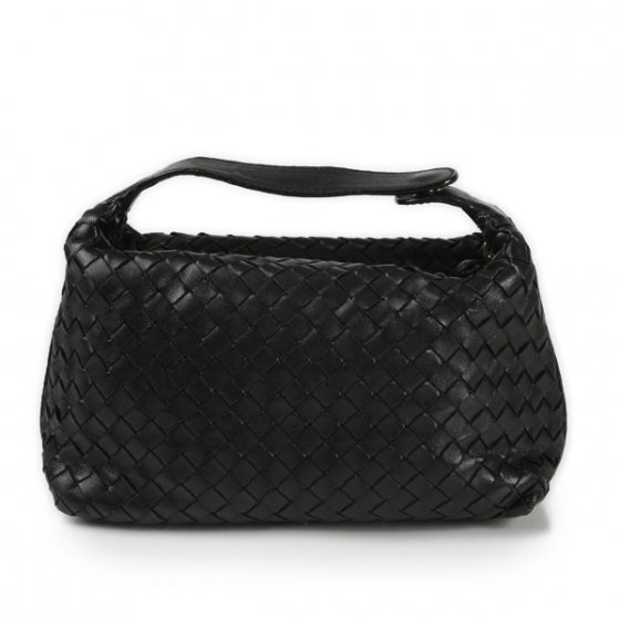 Nappa Intrecciato Cosmetic Case Nero