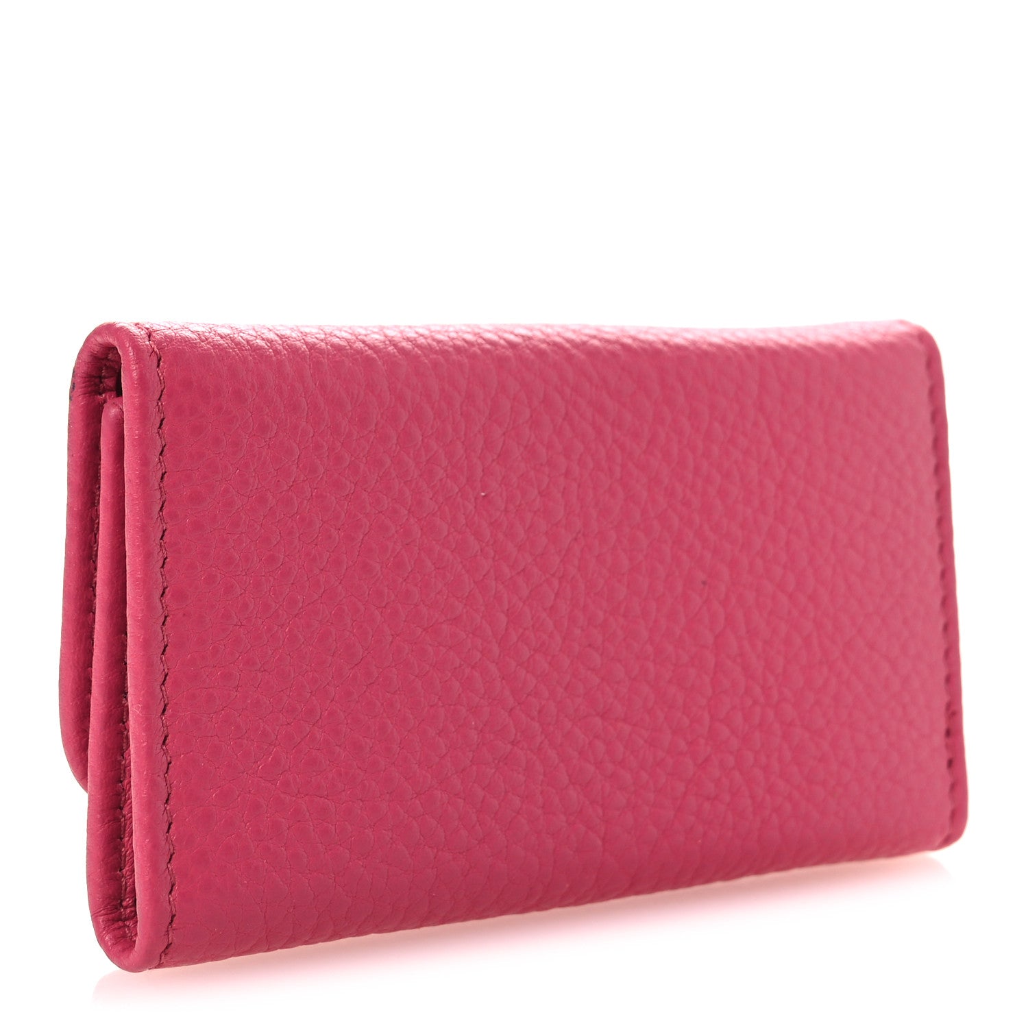 Prada Vitello Grain 6 Key Holder Peonia 3 of 8