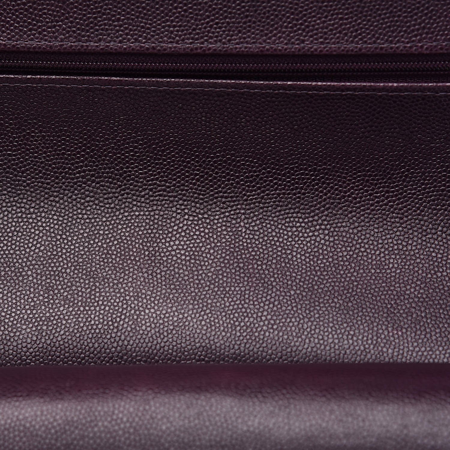 Chanel Caviar Quilted Jumbo Double Flap Dark Purple 11 of 17