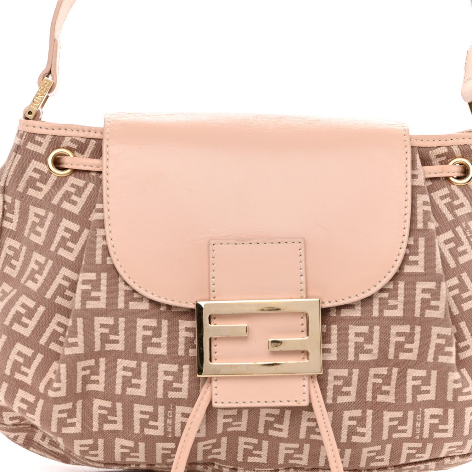 Fendi Zucchino Vitello Tube Bag Cipria Teint Cipria 7 of 10