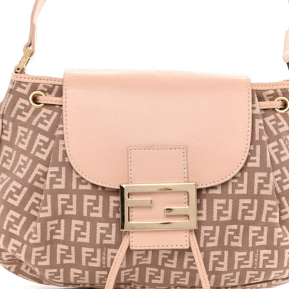 Fendi Zucchino Vitello Tube Bag Cipria Teint Cipria 7 of 10