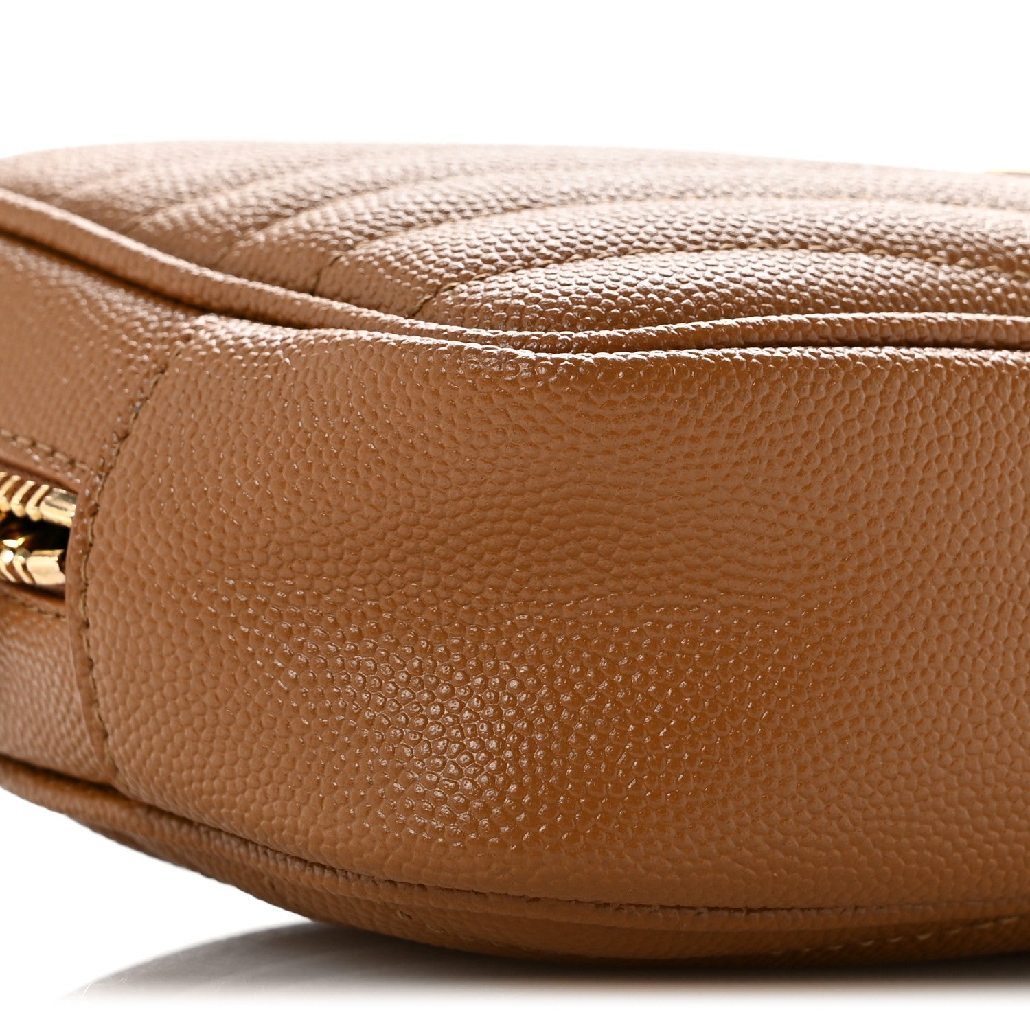 Saint Laurent Grain De Poudre Matelasse Monogram Mini Lou Camera Bag Dark Natural 9 of 11