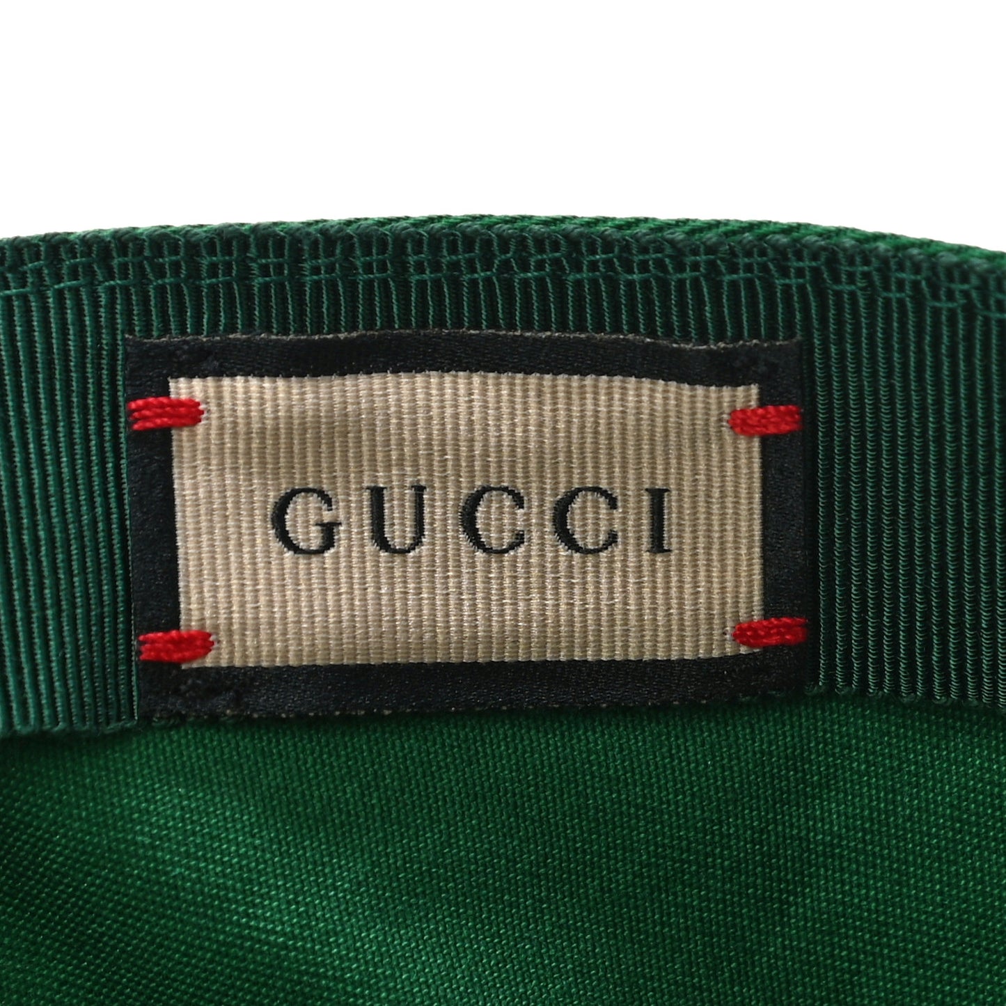 Cotton 100 Print Baseball Cap L Green