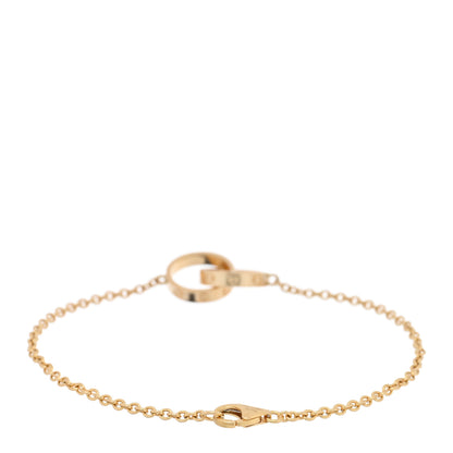 Cartier 18K Yellow Gold Interlocking LOVE Bracelet 2 of 4
