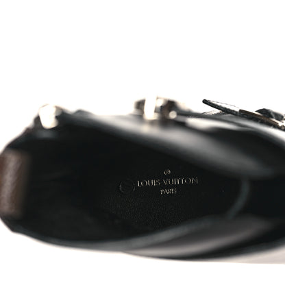 Louis Vuitton Calfskin Monogram Janet Ankle Boots 41 Black 8 of 8