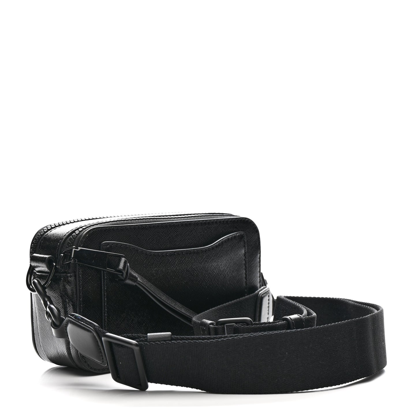 Saffiano Snapshot Camera Bag Black